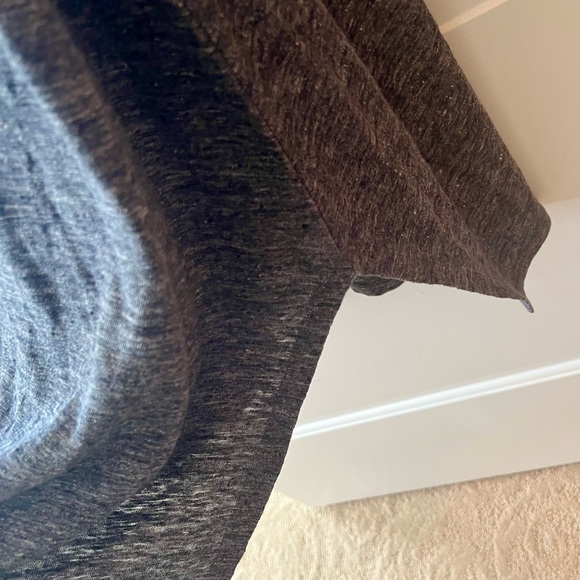 Eileen Fisher Charcoal Organic Linen Dress - Picture 4 of 11